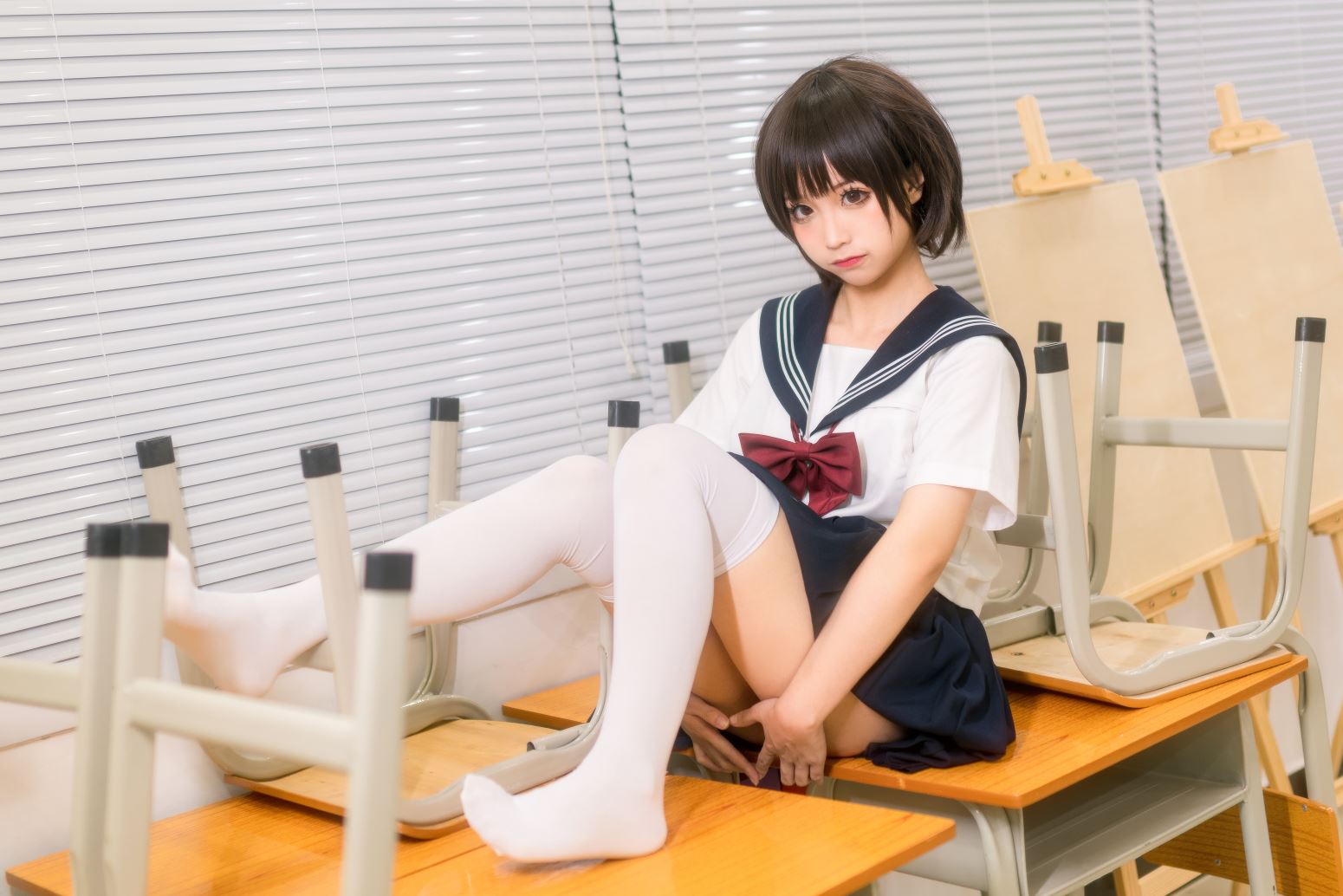 蠢沫沫 -  教室 [61P-485MB] 在线看图 第3张