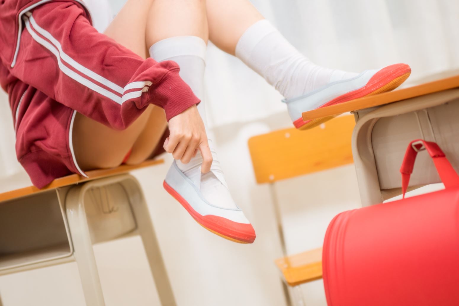 蠢沫沫 -  体操服红 [45P-420MB] 在线看图 第4张