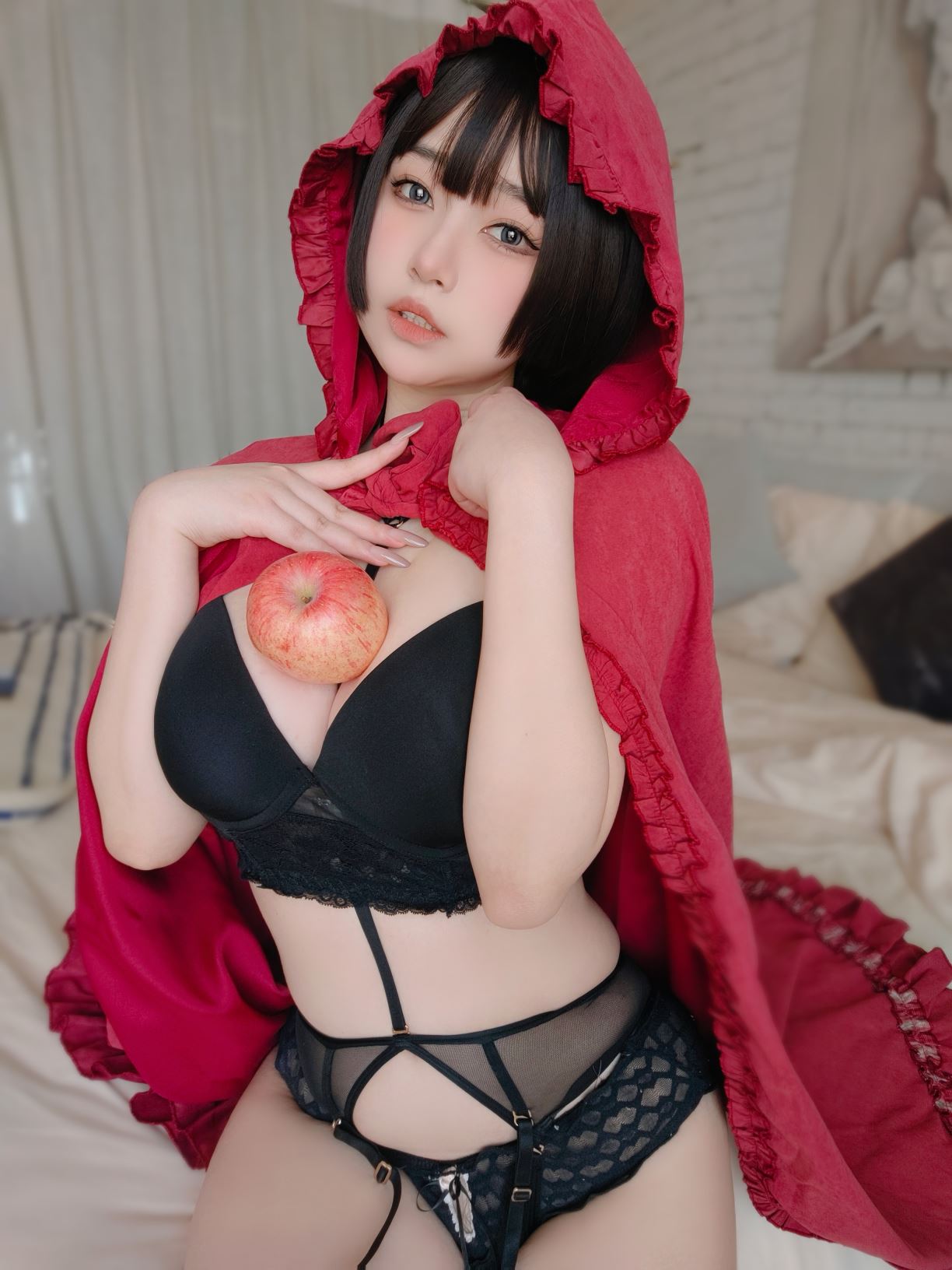 女主K -  NO.25 小红帽和红苹果 [86P-366MB] 在线看图 第3张