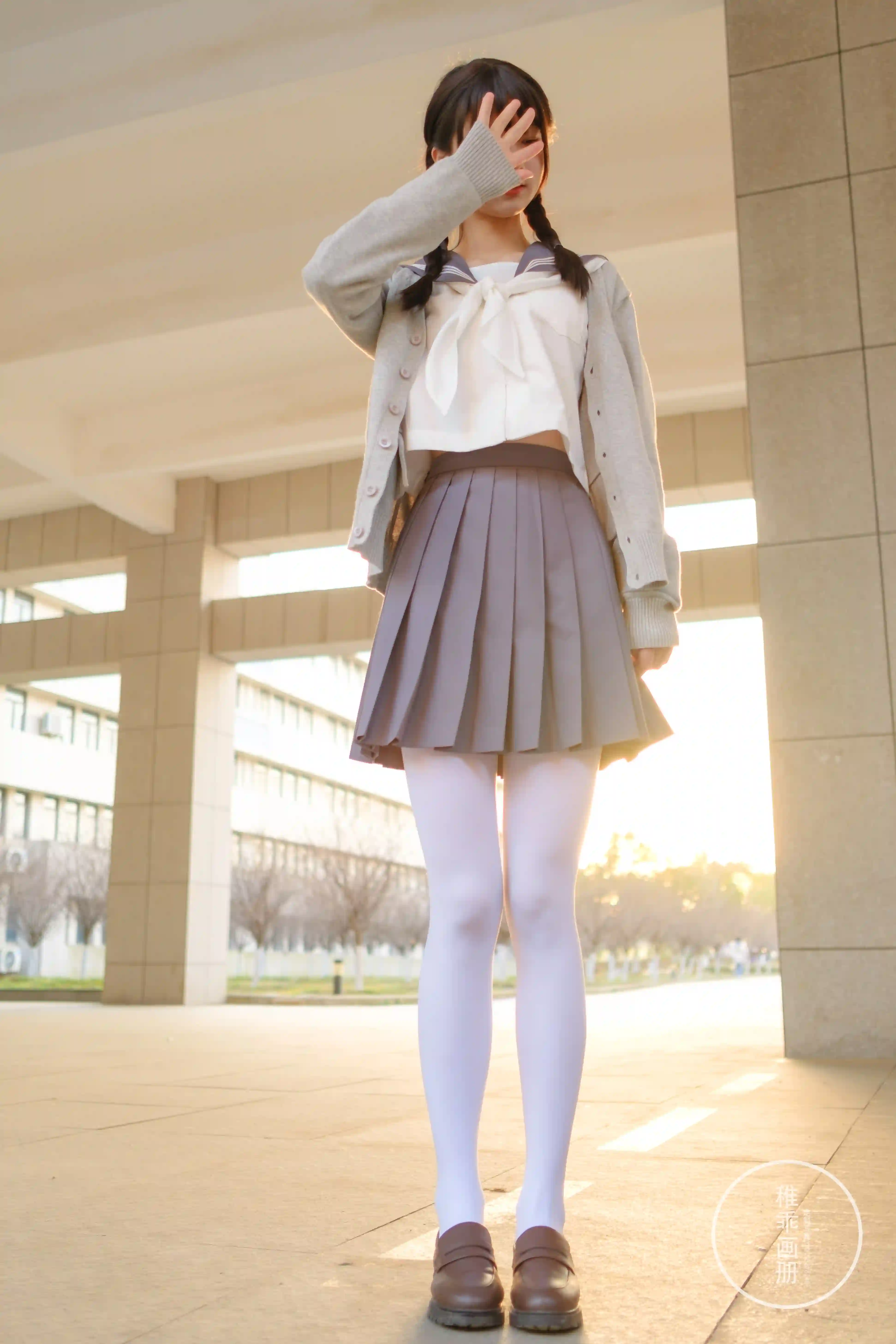 稚乖画册  晴空03 双马尾jk [71P1V-0.99GB]-零零cos