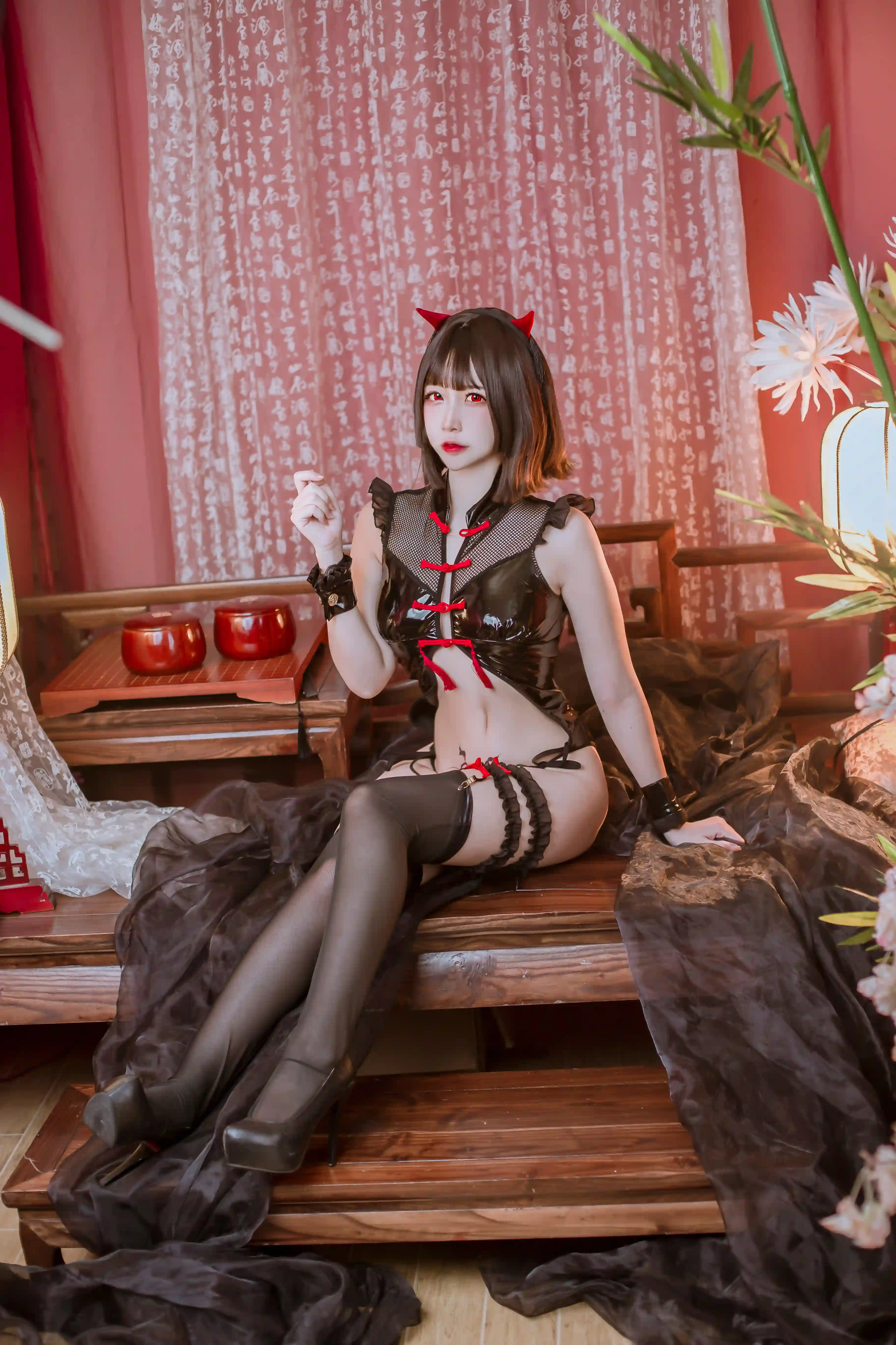 二佐Nisa  中华风小恶魔 [31P-415MB]-零零cos