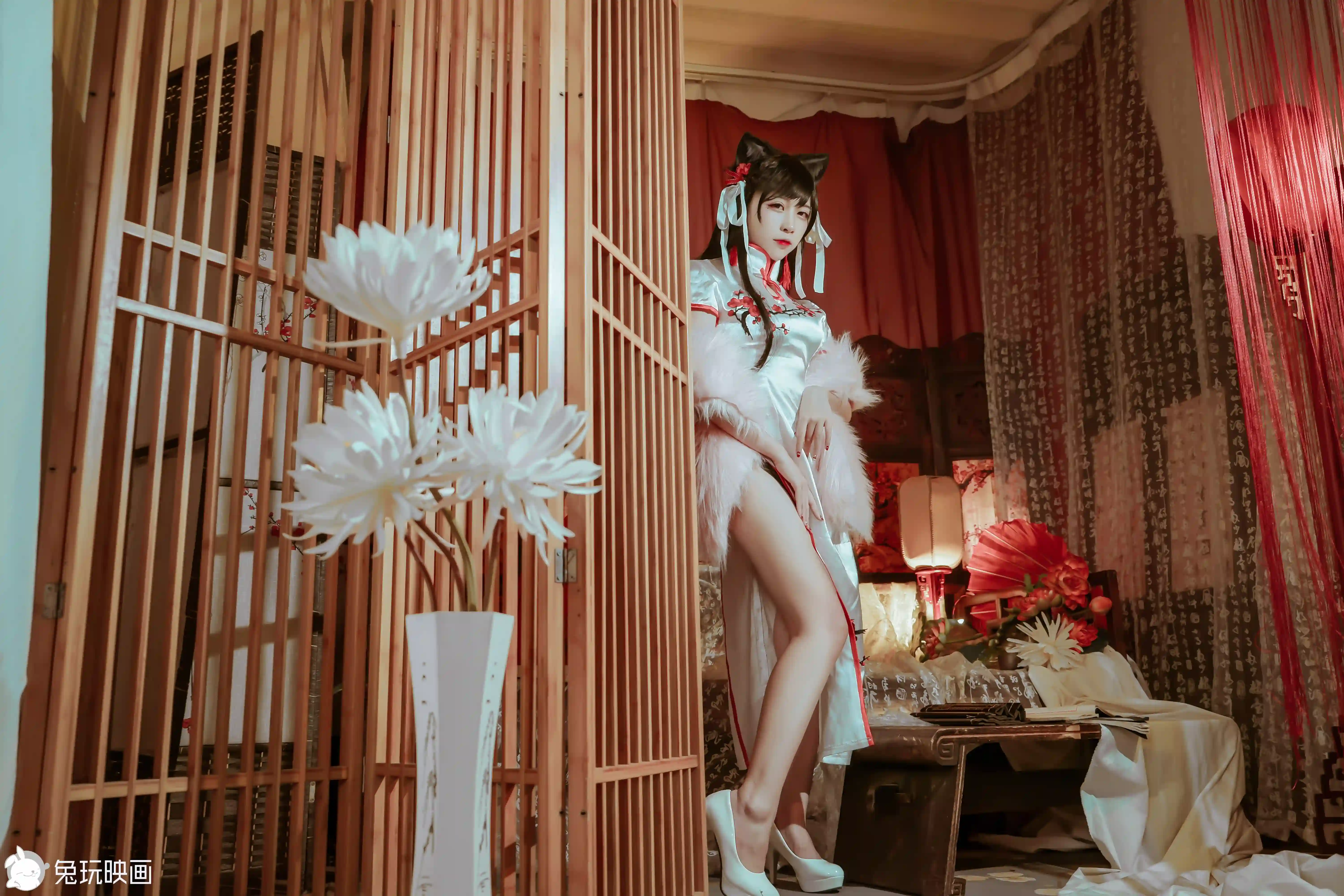 二佐Nisa 爱宕旗袍[27P-453MB] 在线看图 第2张