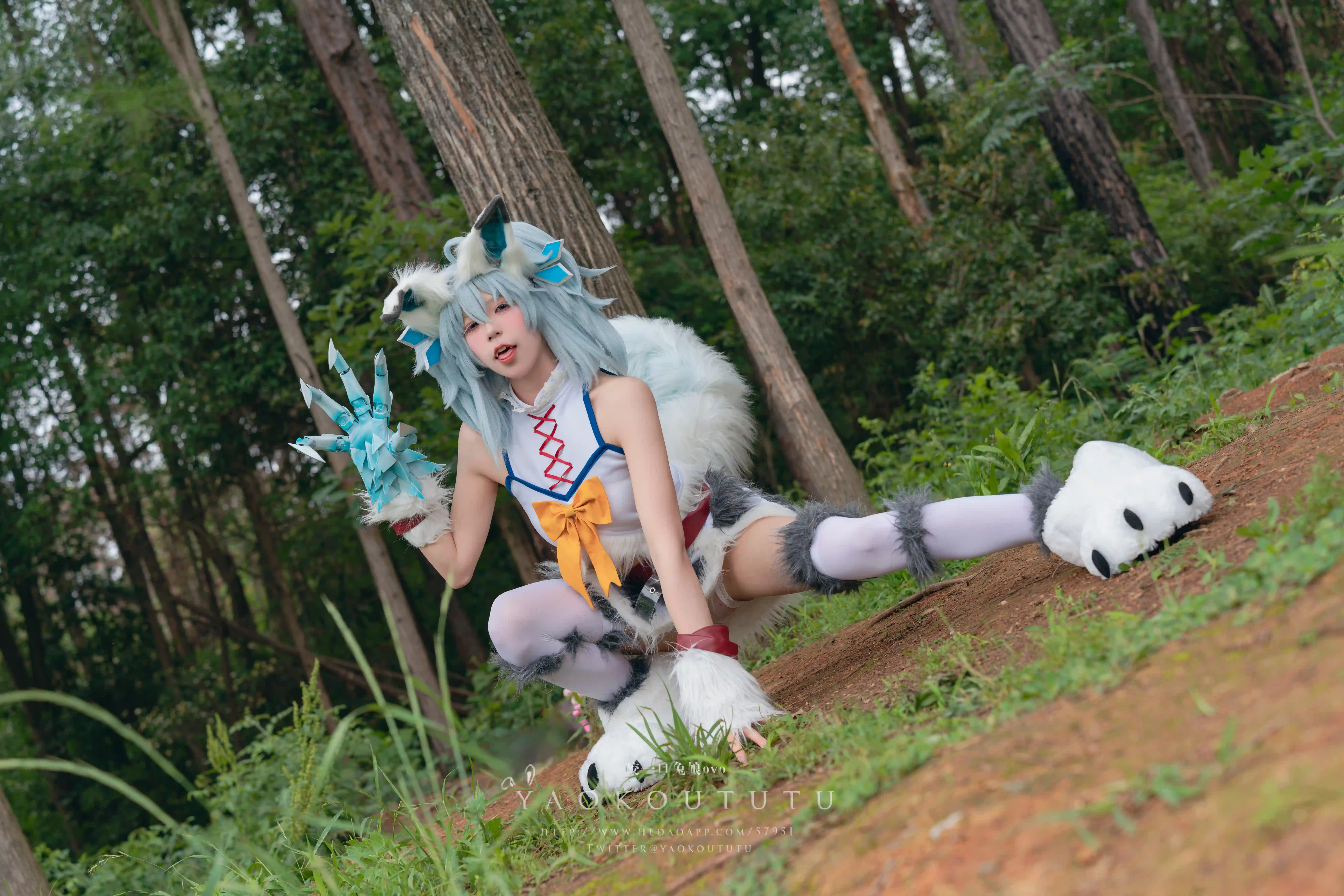 黏黏团子兔  咬一口兔娘ovo『刹那抓住了未来』[57P+1V 1.25GB] 在线看图 第2张