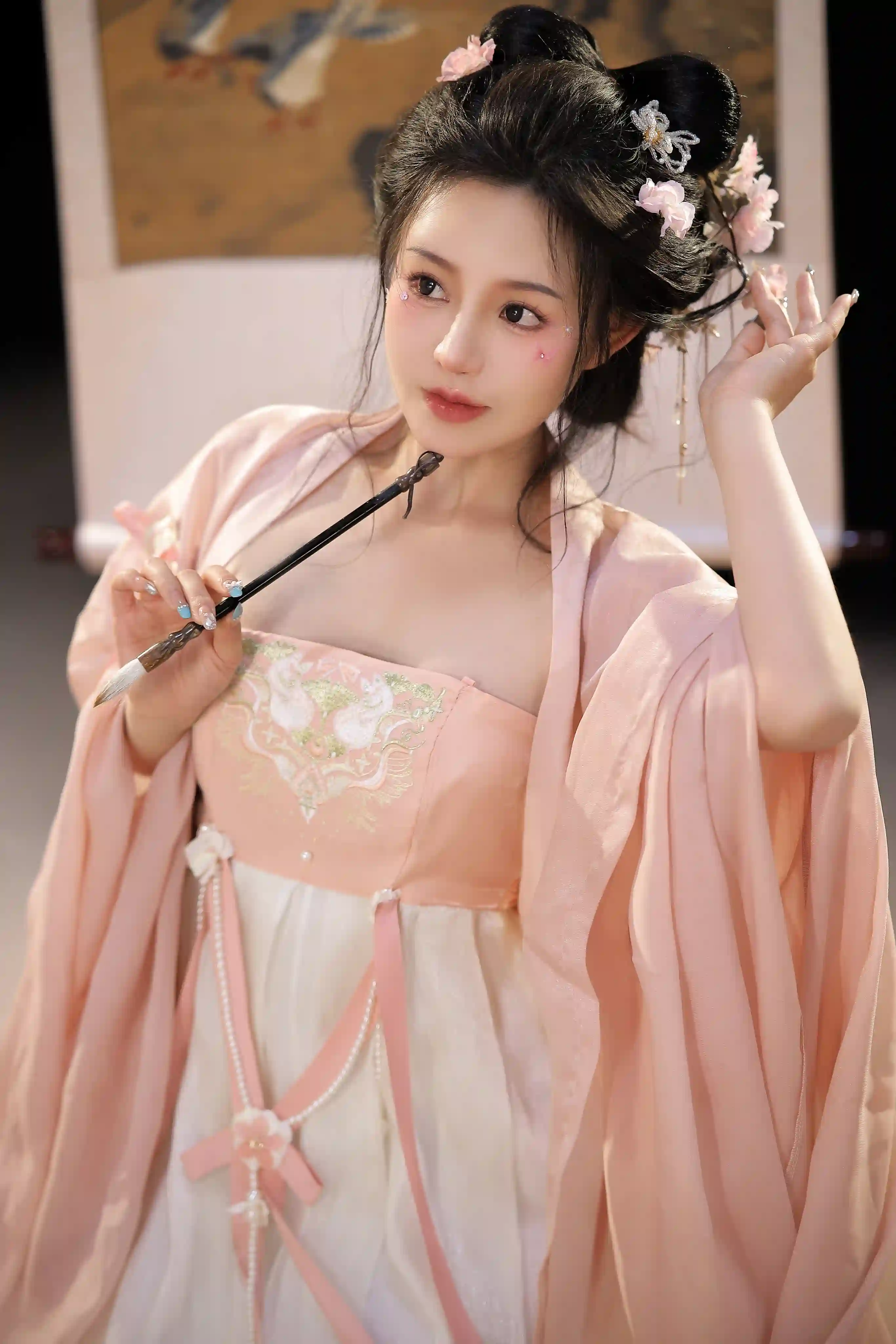 桃暖酱 NO.010 汉服古风（入梦）[60P 563MB] 在线看图 第3张